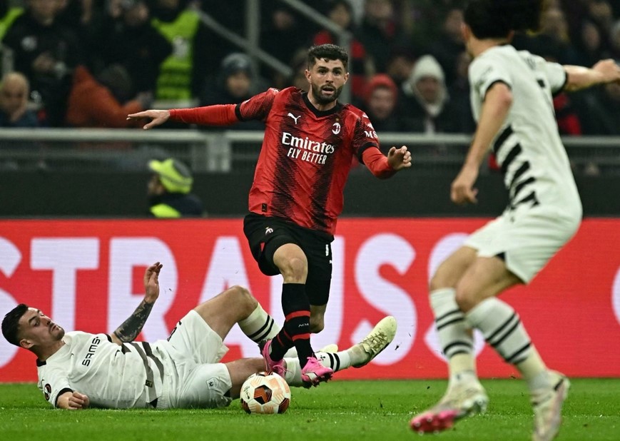 Pertandingan-Rennes-vs-Milan