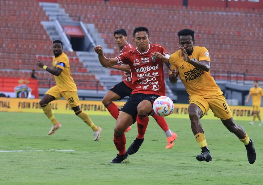 Hasil Bali United vs Semen Padang