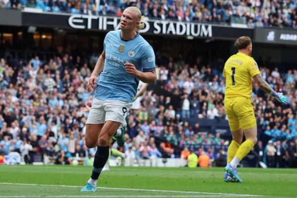 Hasil Manchester City vs Brentford