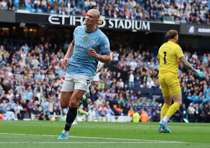 Hasil Manchester City vs Brentford