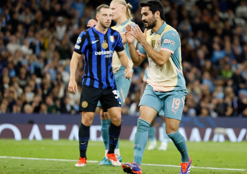 Hasil Manchester City vs Inter Milan