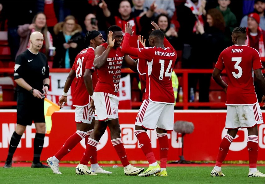 Hasil Nottingham Forest vs Crystal Palace