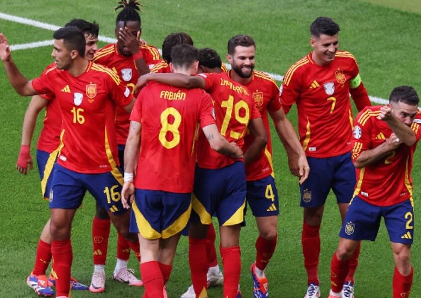 Hasil Spanyol vs Serbia