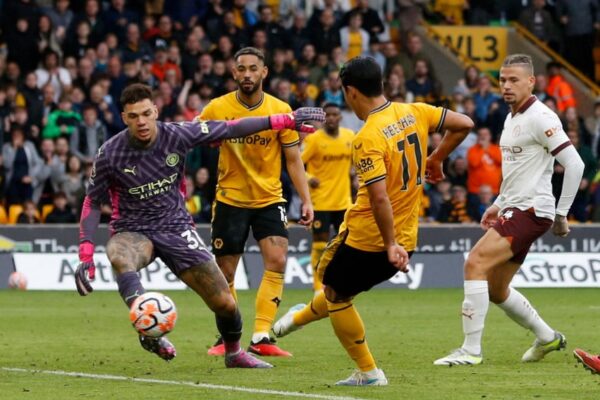 Hasil Wolves vs Man City