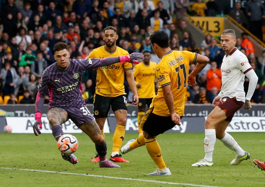 Hasil Wolves vs Man City